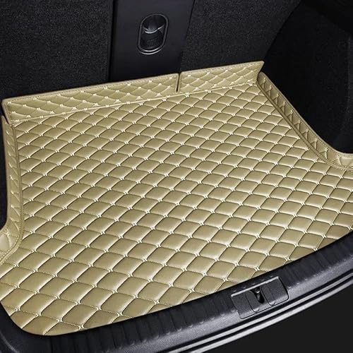 Auto-Fußmatten Autozubehör High Side Für Mercedes Für Benz E C238 2017 2018 2019 2020 2021-2022 Kofferraummattenpolster Innendetails Automatten(BEIGE) von CIMIUS