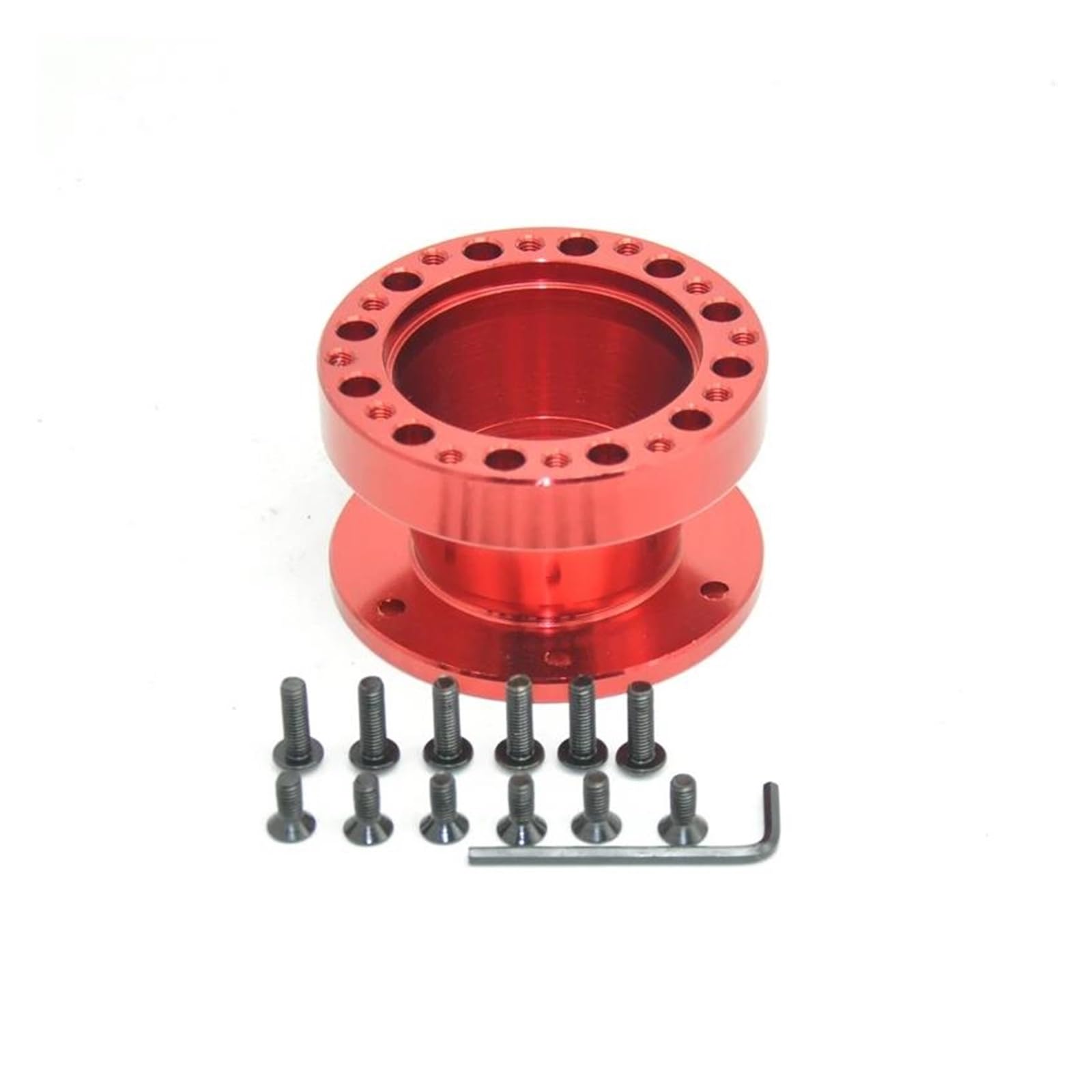 Auto Universal Lenkradnaben Abstandshalter Lenkradnaben Adapter Abstandshalter 13 Mm 51 Mm 76 Mm 101 Mm 128 Mm Zubehör(51MM Rot) von CIMIUS