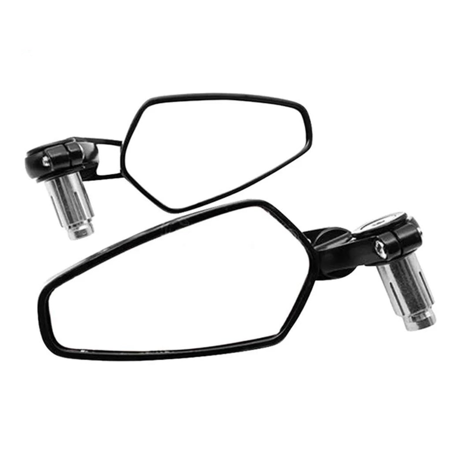 CIMIUS Universeller 22 Mm Lenkerspiegel Für Motorräder Rückspiegel Für Seitengriffe Für Y&amaha Für MT01 Für MT25 Für MT03 Motorradspiegel-Set(Weiß) von CIMIUS