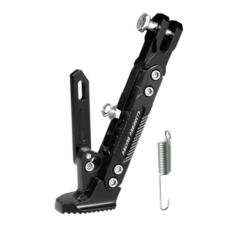 Bodenständer Universial Motorrad Parkplatz Kick Ständer CNC Aluminium Einstellbar Für T Max 530 Für Hon&da Xadv 750 Rs660 Zoomer Crf1000l von CIQICLVI