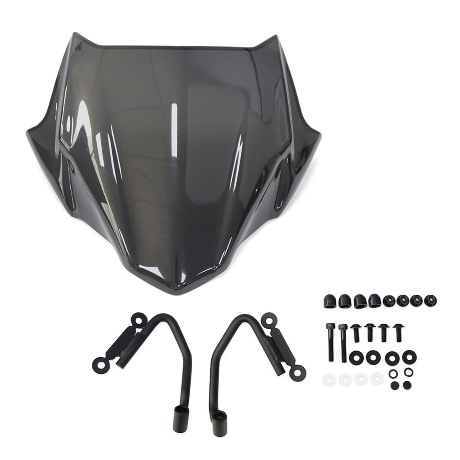 Windschutz Scheibe Für Hon&da CB400F CB500F CB 400F 500F 400 500 F 2016-2023 Zubehör Windschutzscheibe Windscreens Windabweiser Grau Deflektoren von CIQICLVI