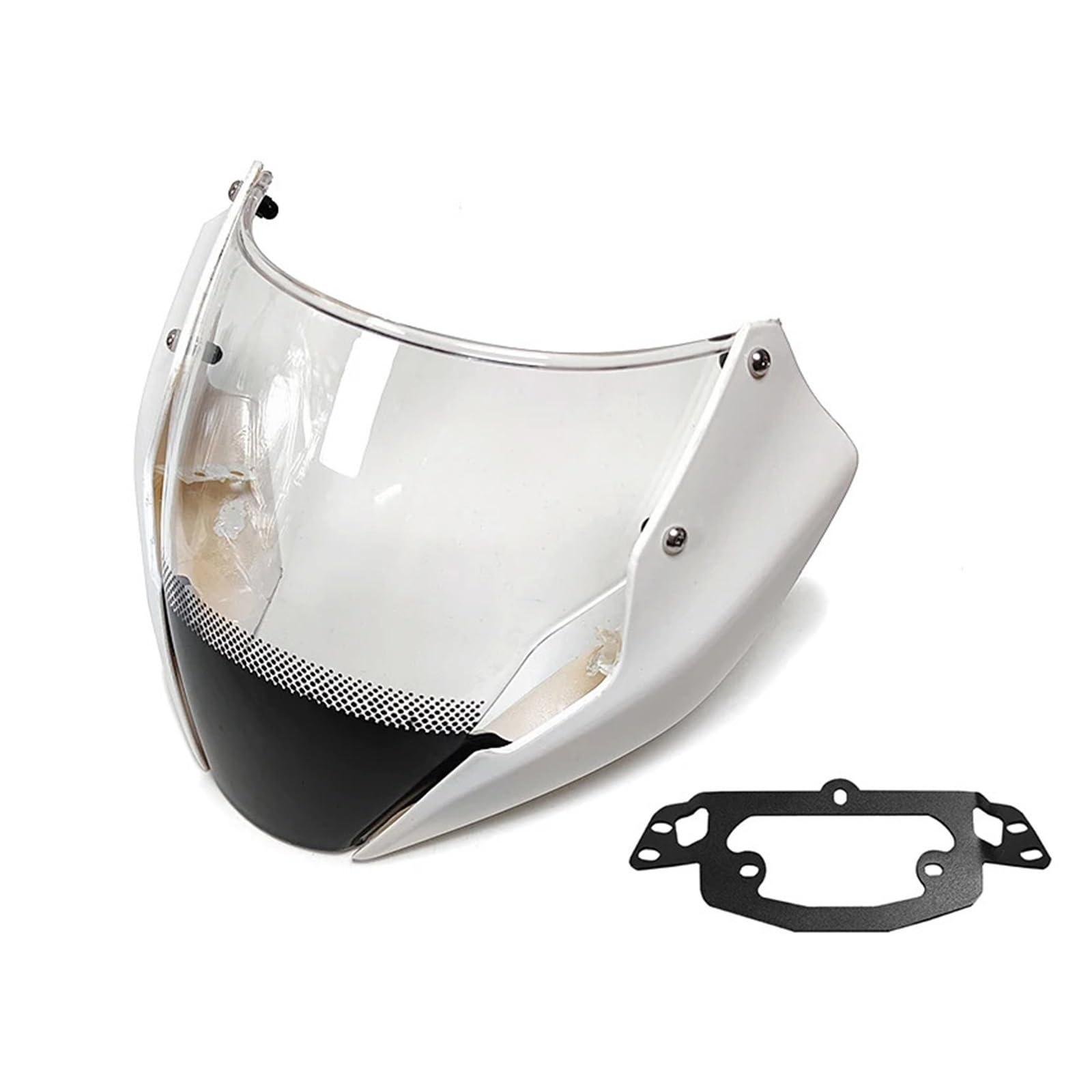 Windschutz Scheibe Motorrad-Frontscheibe Windschild Zubehör Fit für Duc&ati Mo&nster 797 1200S 821 2018-2023 Windschutzscheibe Air Deflektor Deflektoren von CIQICLVI