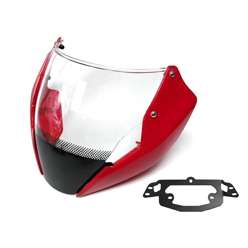 Windschutz Scheibe Motorrad-Frontscheibe Windschild Zubehör Fit für Duc&ati Mo&nster 797 1200S 821 2018-2023 Windschutzscheibe Air Deflektor Deflektoren von CIQICLVI