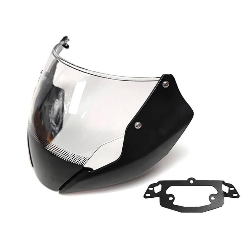 Windschutz Scheibe Motorrad-Frontscheibe Windschild Zubehör Fit für Duc&ati Mo&nster 797 1200S 821 2018-2023 Windschutzscheibe Air Deflektor Deflektoren von CIQICLVI