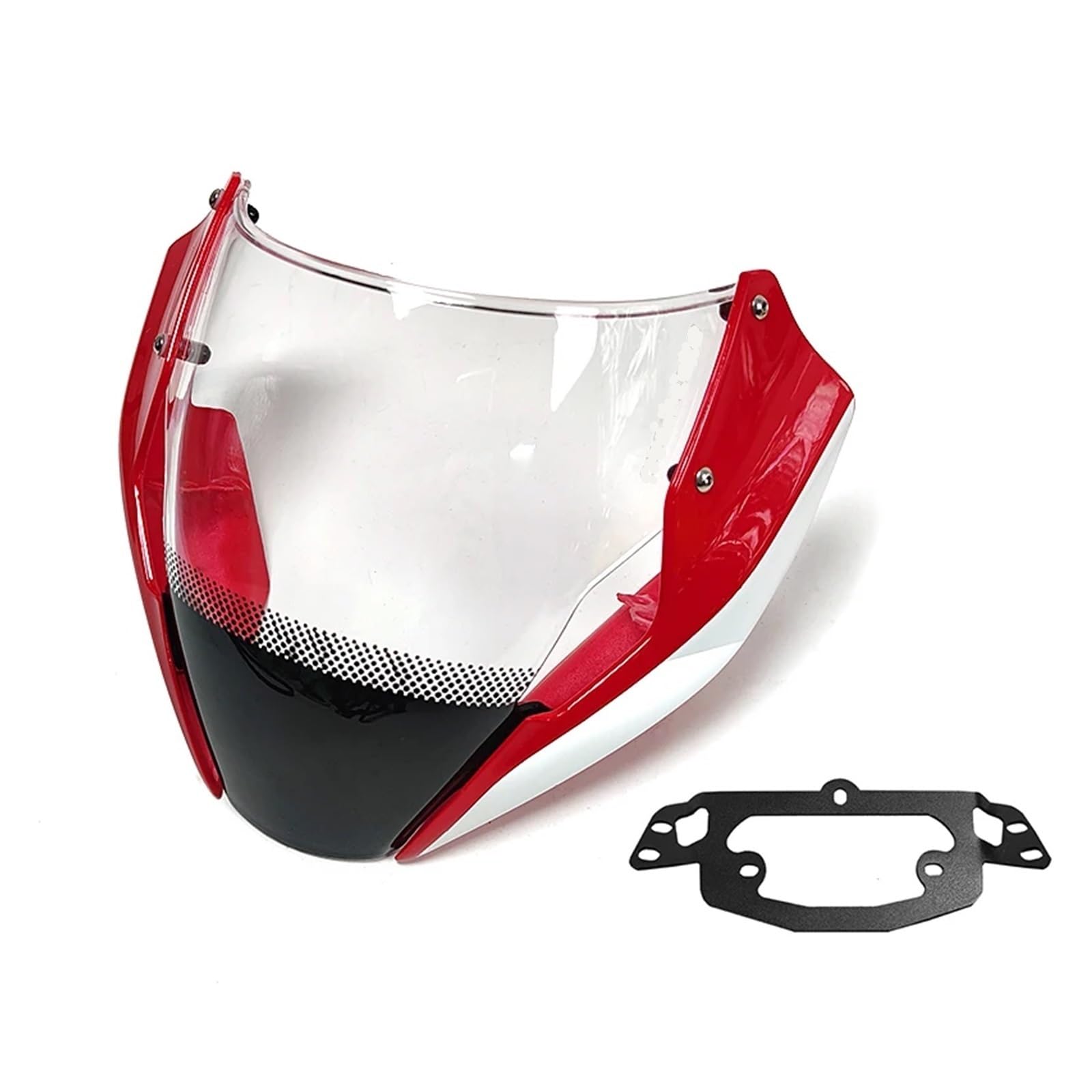 Windschutz Scheibe Motorrad-Frontscheibe Windschild Zubehör Fit für Duc&ati Mo&nster 797 1200S 821 2018-2023 Windschutzscheibe Air Deflektor Deflektoren von CIQICLVI