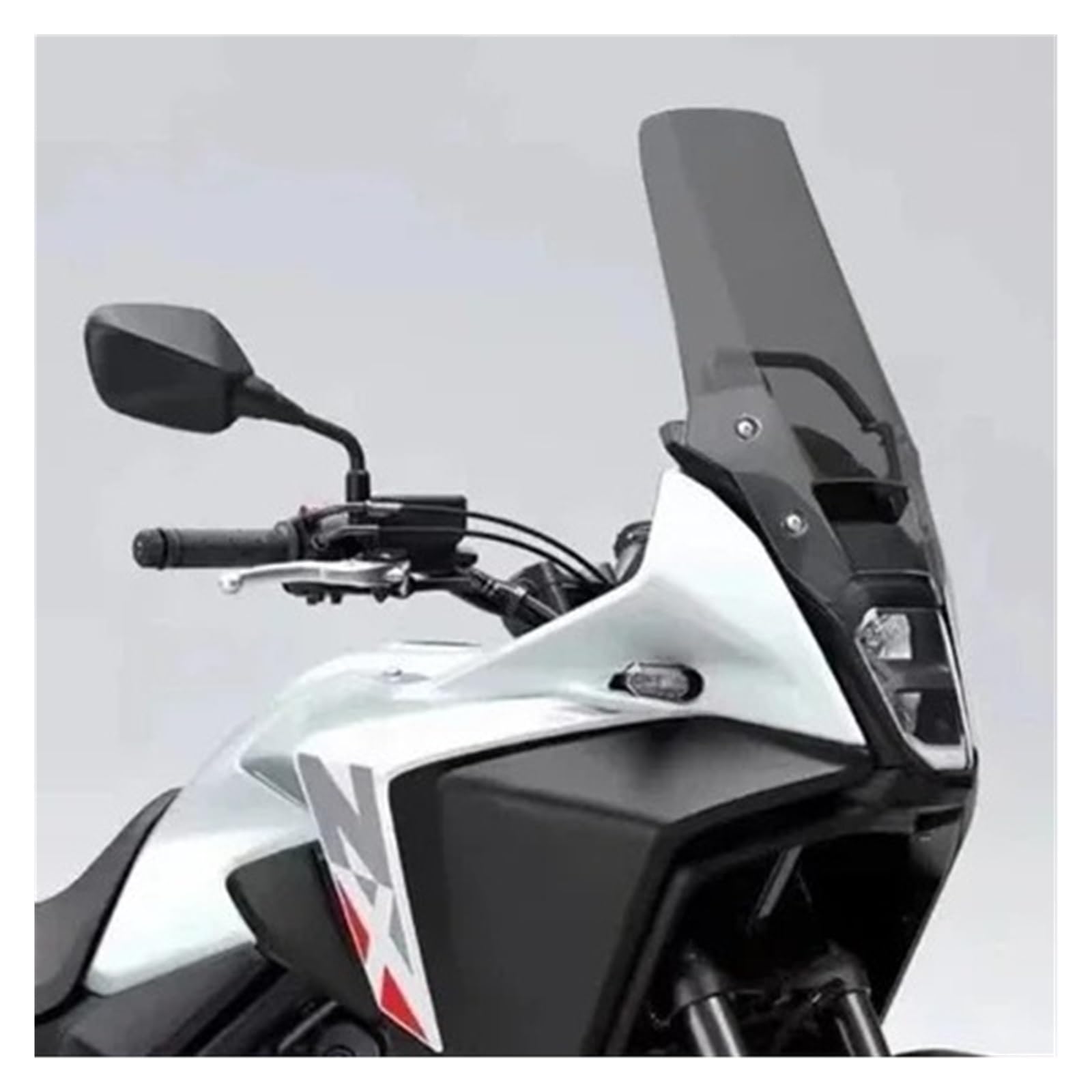 Windschutz Scheibe Motorrad Windschutzscheibe NX500 Erhöhte Windschutzscheibe Für Hon&da NX 400 NX 500 2024 Zubehör Frontscheibe Deflektoren von CIQICLVI