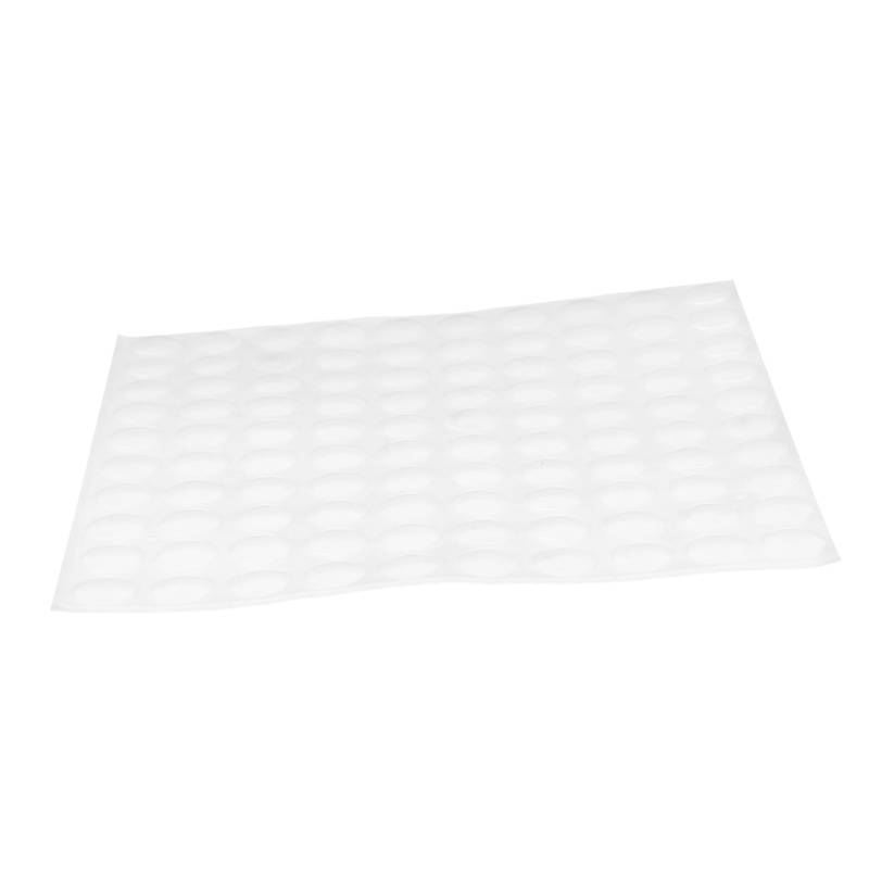 CIYODO 1 Blatt Toilettenstoßstange Pads Auto Filzgleiter Für Möbelfüße Montage Platte Türstopper Anti-Teppich-pad Wand Klebestreifen Garage Durchsichtige Aufkleber Vinyl Hängend Plastik von CIYODO