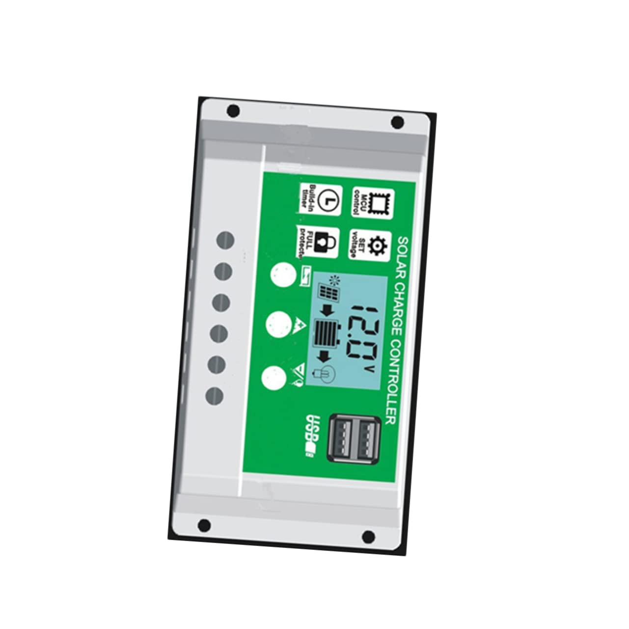 CIYODO 12V 20A Solar Ladecontroller Mit LCD Display Und Dual USB Für Solarpanel Und Solar Generator Effizienter PV Regulator von CIYODO