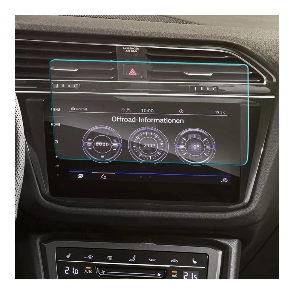 Auto Navigation Schutzfolie Auto Navigation Gehärtetes Glas Bildschirm Schutz Film Aufkleber Für Für Tiguan Für Allspace 2022 GPS Schutzfolie von CJHGD