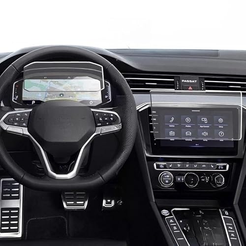 Auto Navigation Schutzfolie Auto Navigation Gehärtetes Glas Display-schutzfolie Aufkleber Schutz Für Für Passat 2018-2020 Zubehör GPS Schutzfolie von CJHGD