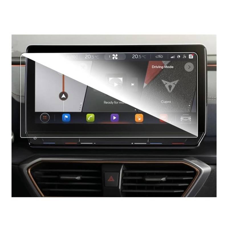 Auto Navigation Schutzfolie Auto-Navigations-Displayschutzfolie Für Leon Für MK4 Für Cupra Für Formentor 2022 GPS Schutzfolie von CJHGD