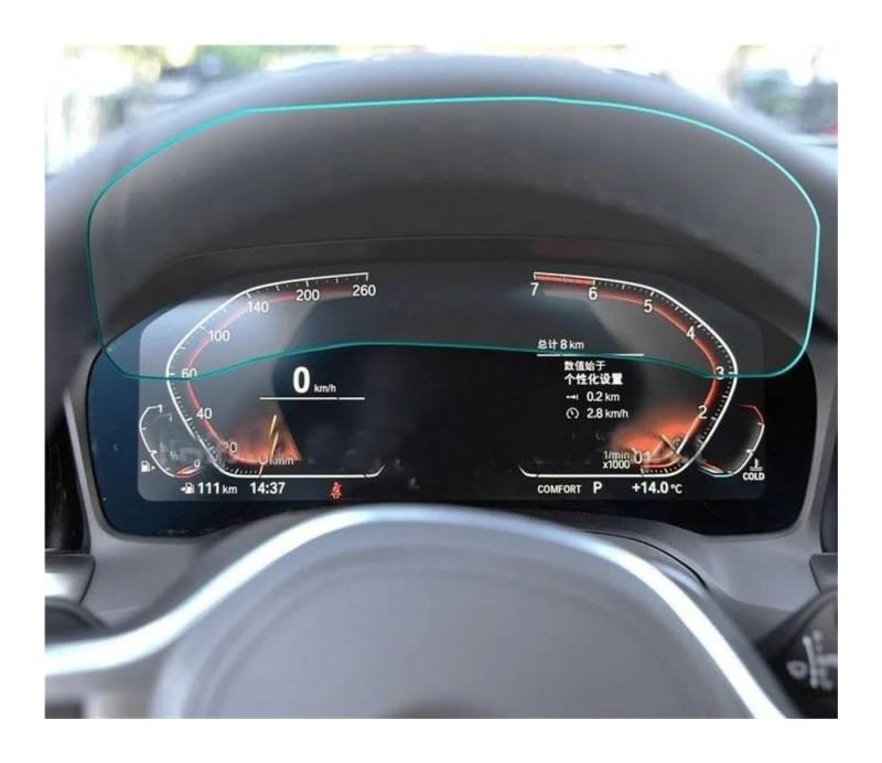 Auto Navigation Schutzfolie Displayschutzfolie Aus Gehärtetem Glas Für Das Armaturenbrett Für IX3 2022 Instruments GPS Schutzfolie von CJHGD