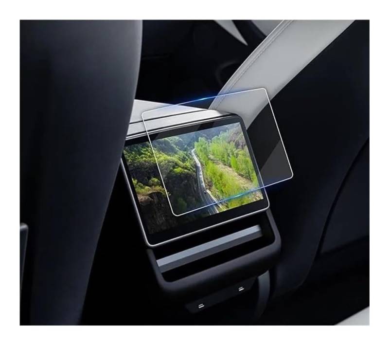 Auto Navigation Schutzfolie Displayschutzfolie aus gehärtetem Glas für Modell 3 Y Für Highland 2024 GPS Schutzfolie von CJHGD