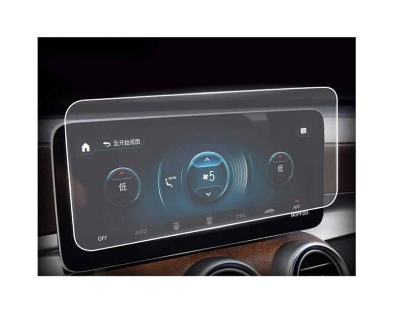 Auto Navigation Schutzfolie Für Benz Für GLC Für X253 Für 260 Für 300 2020-2022 Auto Bildschirm Anlassen Glas Schutz Film Anti Scratch Glas Film GPS Schutzfolie von CJHGD