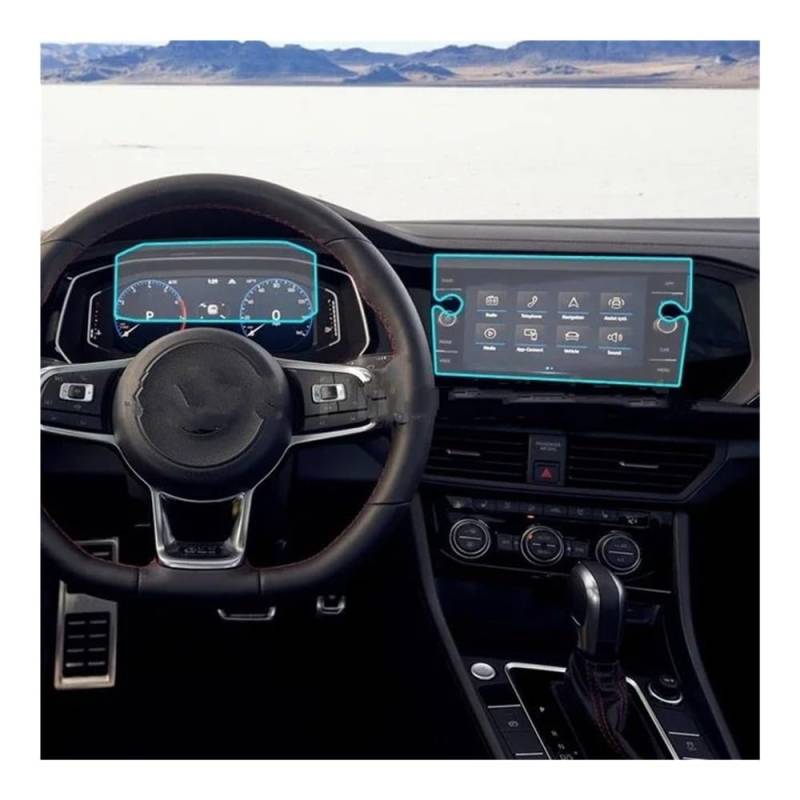 Auto Navigation Schutzfolie Für Für Für SEL 2019-2021 Auto Navigation Gehärtetes Glas Display-schutzfolie Aufkleber Schutz GPS Schutzfolie von CJHGD