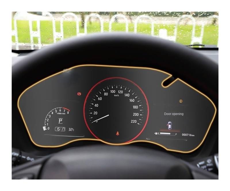 Auto Navigation Schutzfolie Für Vezel Für HRV 2019 2020 Auto Film Innen Dashboard Navigation Bildschirm TPU Schutz Film GPS Schutzfolie von CJHGD