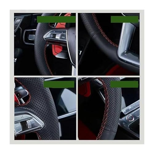 CJHGD Auto-Lenkradabdeckungen Auto Lenkrad Abdeckung Für Mazda 3 Für Mazda Für CX7 2011-2013 Auto Zubehör Innenräume Lenkrad Geflecht von CJHGD