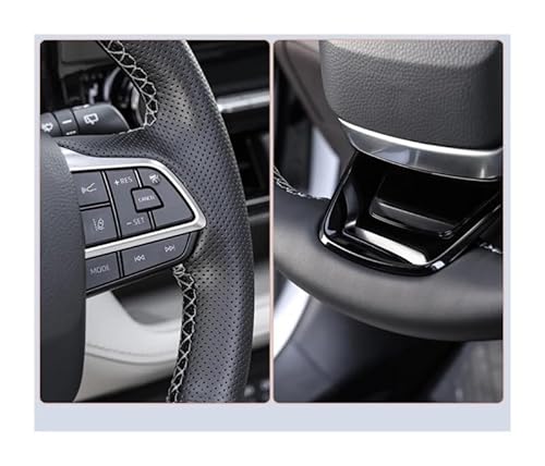 CJHGD Auto-Lenkradabdeckungen Auto Lenkrad Abdeckung Für Su&zuki Für CELERIO Für S-Cross Für SX4 Für Vitara 2013-2015 PU Lenkung Wrap Auto Zubehör von CJHGD