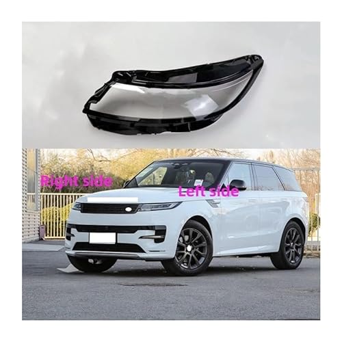 Scheinwerfer Glass Lampshade Für Range Für Rover Sport 2023 2024 Auto Scheinwerfer Shell Ersatz Scheinwerfer Abdeckung Scheinwerfer Objektiv Scheinwerfer Glas Auto Lens Headlight Cover von CJHGD