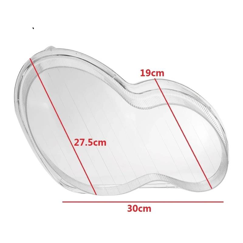 Scheinwerfer Glass Lampshade Links/rechts Front Scheinwerfer Objektiv Abdeckung Für Benz Für C-Klasse W203 C180 C200 C230 C260 C280 2001-2007 Scheinwerfer Shell Abdeckung Auto Lens Headlight Cover von CJHGD