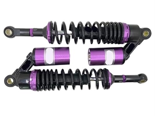 Spring Shock Absorber 1 Paar 360 mm hintere Luftstoßdämpfer für die meisten 150 cc ~ 750 cc Straßenräder, Kart, Go-Kart, Roller, Moped, Quad für ATV von CJHGD