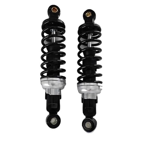 Spring Shock Absorber 230 mm 260 mm Motorrad-Stoßdämpfer für Su&zuki für Ya&maha für Ka&wasaki für ATV Go Kart Quad Dirt Red Sports Silber von CJHGD