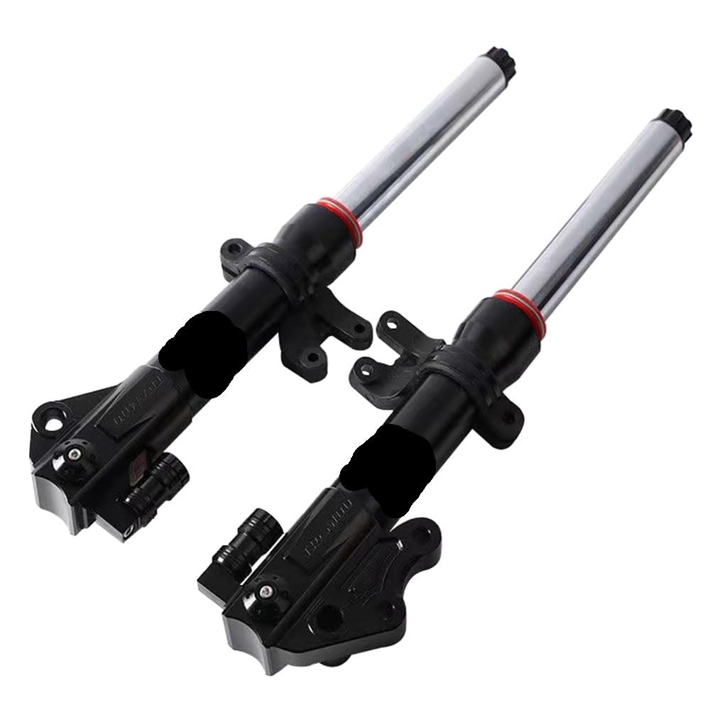 Spring Shock Absorber 27 Kern 370/400 mm Vorderradaufhängung Dämpfung Einstellen des vorderen Stoßdämpfers für Ya&maha Roller für RSZ für Jog NIU U+b für M2 M+ 009 von CJHGD