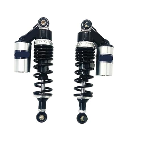 Spring Shock Absorber 2PCS 265mm Aufhängung Motorrad Hinterradstoßdämpfer Motorrad für Ya&maha für Su&zuki Schwarz + g von CJHGD