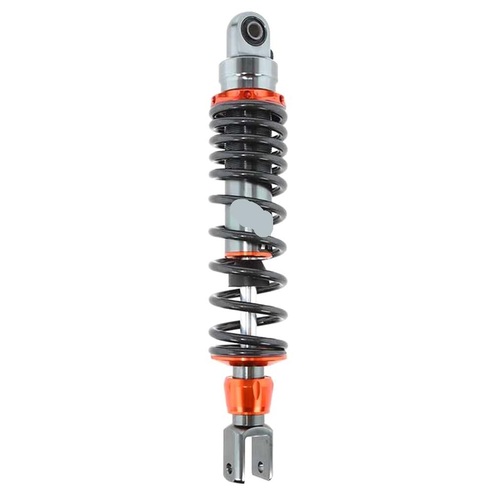 Spring Shock Absorber 320 mm Motorrad-Hinterradaufhängung, Verstellbarer Dämpfungs-Stoßdämpfer für Ya&maha Scooter Dirt-Bike Sport-Bike von CJHGD