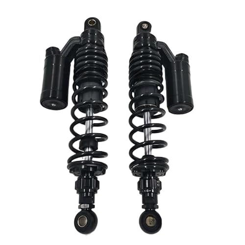 Spring Shock Absorber 320mm 340mm 360mm 370mm 1 Paar einstellbare Luft Stoßdämpfer Hinten Suspension 7mm Frühling Für Roller für BWS von CJHGD