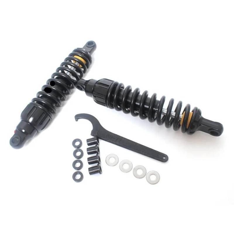 Spring Shock Absorber 325MM/343MM hinterer Stoßdämpfer für Ha&rley für Touring für Sportster 883 1200 für Ya&maha für Su&zuki für Ka&wasaki von CJHGD