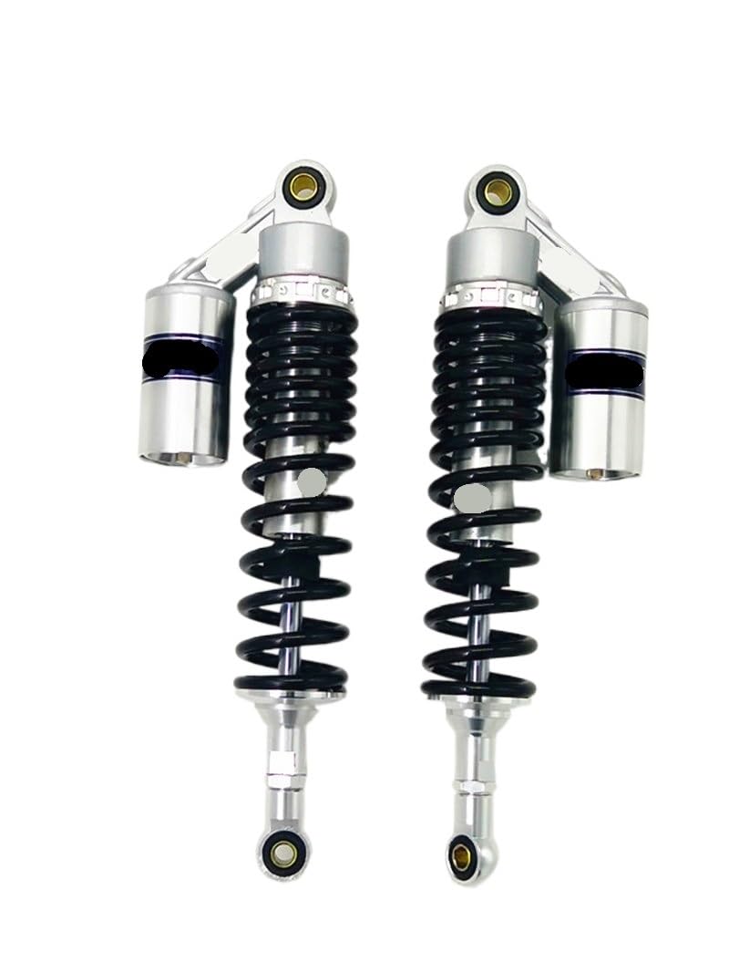 Spring Shock Absorber 340 mm 8 mm Feder-Motorrad-Stoßdämpfer für Ka&wasaki ZL1000 für Ya&maha für VMAX für V-MAX 1200 R100 R75/5, 2 Stück von CJHGD