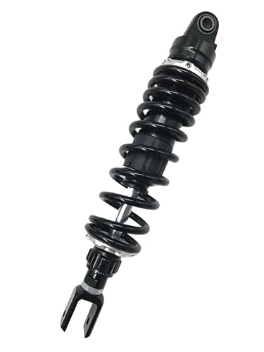 Spring Shock Absorber 345 MM 350 MM Feder 8 MM Motorrad STOßDÄMPFER Für Ya&maha Für Su&zuki Für Ka&wasaki/Dirt Bikes Für ATV SCHWARZ + Silber von CJHGD