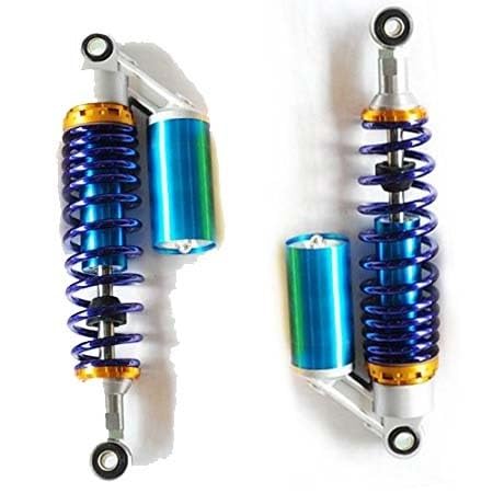 Spring Shock Absorber 375 mm 400 mm Stoßdämpfer für Ya&maha für Su&zuki für Ka&wasaki/Dirt Bikes/Gokart für ATV/Motorräder und Quad. von CJHGD