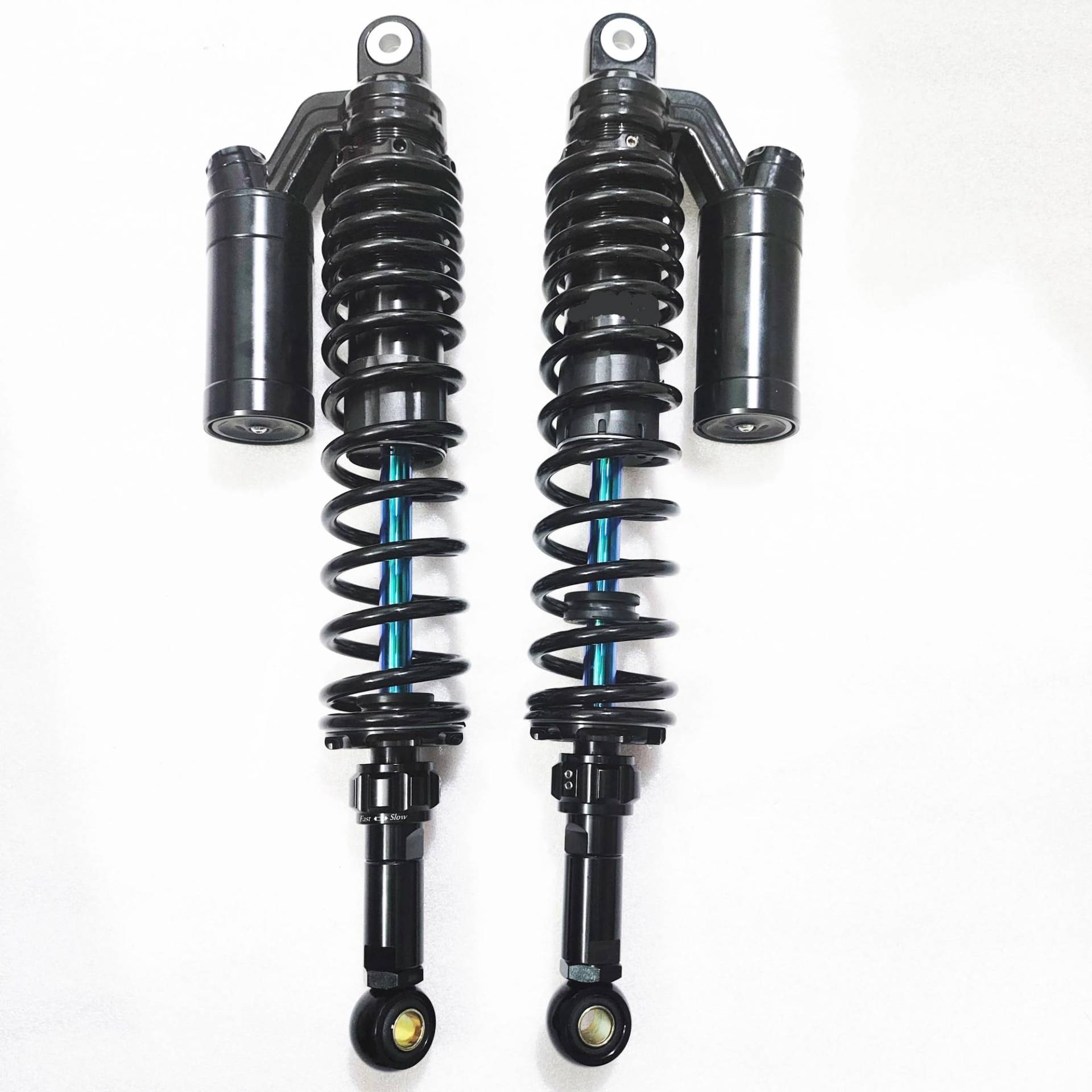 Spring Shock Absorber 390 mm 400 mm 410 mm 420 mm 430 mm 440 mm 450 mm Stoßdämpfer Einstellen der Hinterradaufhängung für Ya&maha für Su&zuki für Ka&wasaki von CJHGD