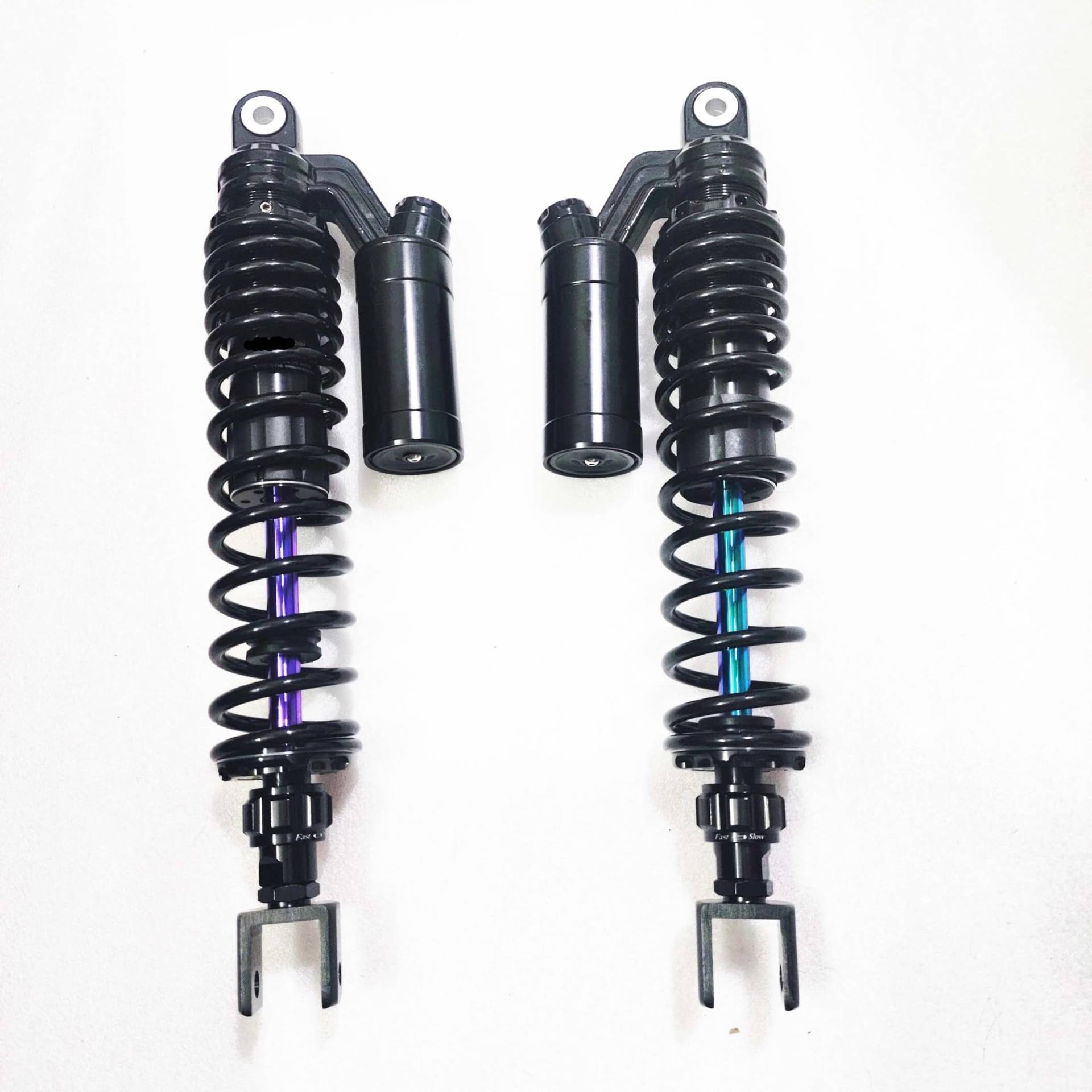 Spring Shock Absorber 400 mm, 430 mm, 440 mm, 27 mm Stoßdämpfer, Einstellung der Hinterradaufhängung für Ya&maha, für Su&zuki, für Ka&wasaki Dirt Gokart von CJHGD