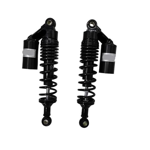 Spring Shock Absorber 8mm Feder 1 Paar 300mm 310mm Motorrad-Stoßdämpfer hinten für Hy&osung GV650 GV700 für Ya&maha XV250 Virago schwarz von CJHGD