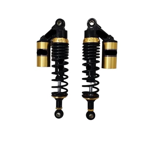 Spring Shock Absorber 8mm Feder 1 Paar 300mm 310mm Motorrad-Stoßdämpfer hinten für Hy&osung GV650 GV700 für Ya&maha XV250 Virago schwarz von CJHGD