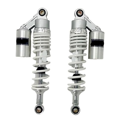 Spring Shock Absorber 8mm Feder 370mm/375mm/380mm Stoßdämpfer für Ya&maha XT500 TT500 für Ka&wasaki für Su&zuki RM370 RM125 für ATV schwarz von CJHGD