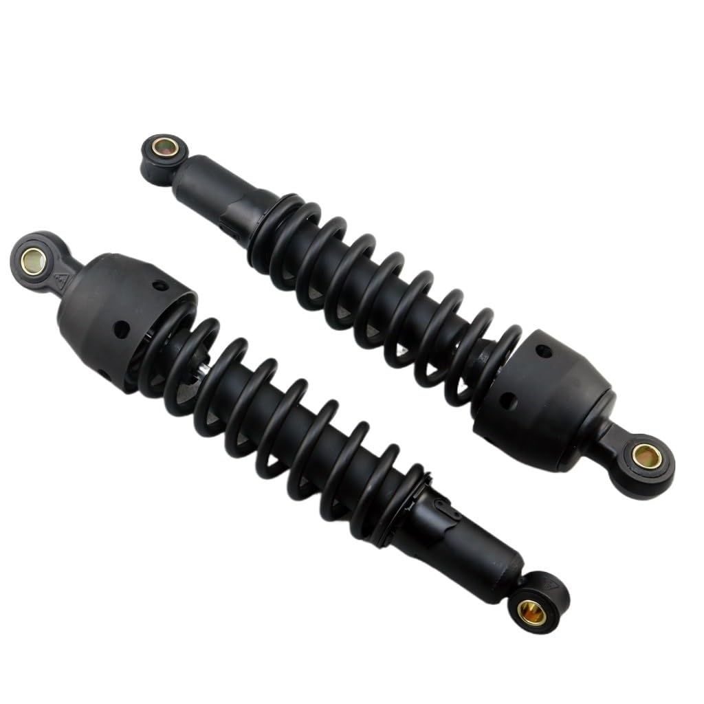 Spring Shock Absorber Mattschwarz Retro 360 mm 13 Zoll Stoßdämpfer hinten Hinterradaufhängung für Motorradroller für CB GN GS für Clubman für Bobber von CJHGD