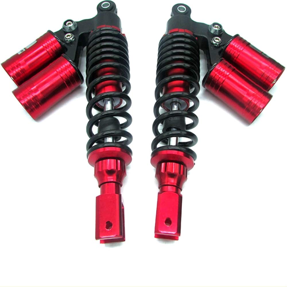 Spring Shock Absorber Motorrad/Roller/Sport & Dirt Bike Luft Stoßdämpfer Hinten Suspension Doppel Gas Zylinder Frühling Dämpfer von CJHGD