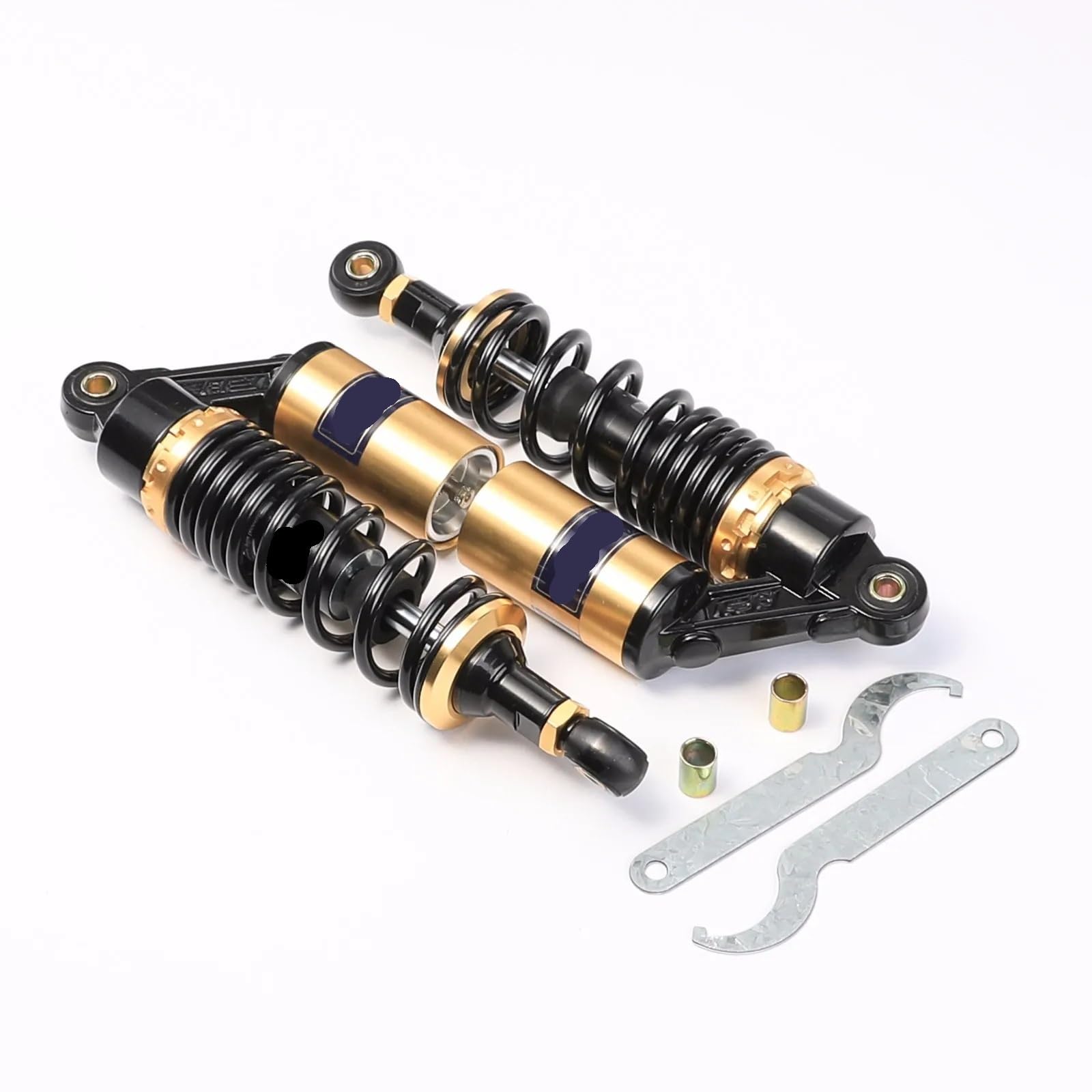 Spring Shock Absorber Motorrad Hinten Air Stoßdämpfer Für Dirt Bike Gokart Quad ATV Schwarz G Suspension Schocks Frühling von CJHGD