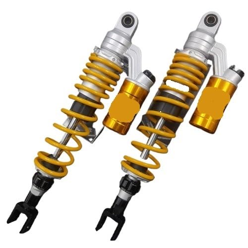 Spring Shock Absorber Motorrad Modifizierter Hinterer Stoßdämpfer Mit Widerstand Einstellbare Stoßdämpfer Für S&ym Für MAXSYM 400 MAXSYM400 von CJHGD