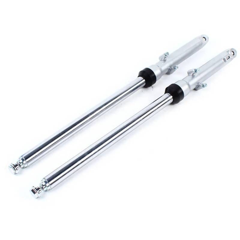 Spring Shock Absorber Paar 27" Motorrad Vordergabeln Rohre Stoßdämpfer Aufhängung für CG125 CT90 CT110 Silber von CJHGD