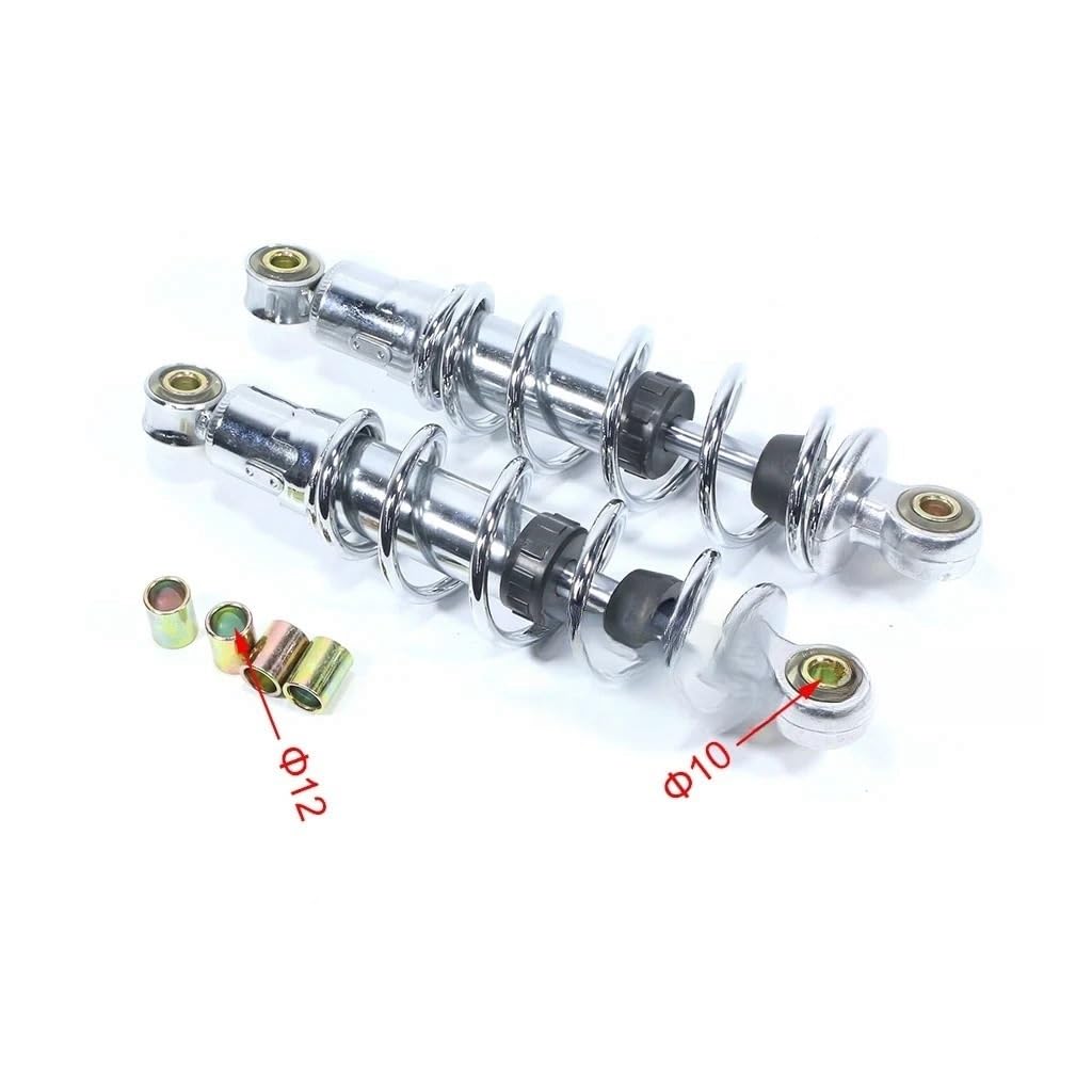 Spring Shock Absorber Stoßdämpfer Aufhängungen 250 260 280 300 320 mm Chrom für Mo&nkey Z50 Z50R Z50J für ATV Pitbike 2 Stück von CJHGD