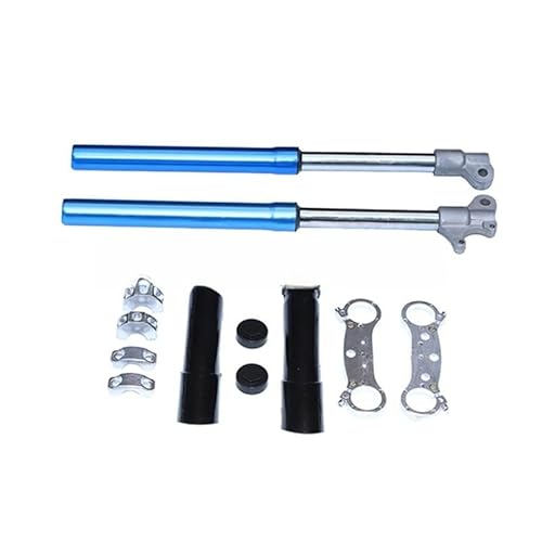 Spring Shock Absorber Vorderradgabel-Stoßdämpferaufhängung für 47cc-49cc-Zweitakt für Mini-Offroad-Motorrad-Modifikationsteile, 6 Farben von CJHGD