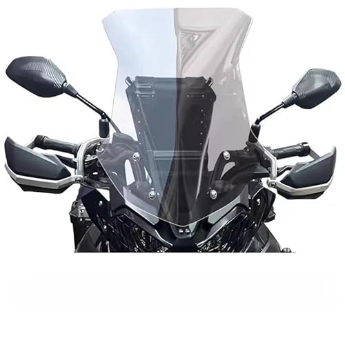 Windschutzscheibe Motorräder Für Be&Nelli TRK702 TRK702X Motorrad Frontscheibe Windschutz Zubehör Motorrad Windschutzscheibe Air Deflektor von CJHGD