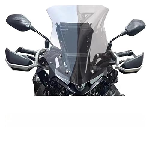 Windschutzscheibe Motorräder Für Be&Nelli TRK702 TRK702X Motorrad Frontscheibe Windschutz Zubehör Motorrad Windschutzscheibe Air Deflektor von CJHGD