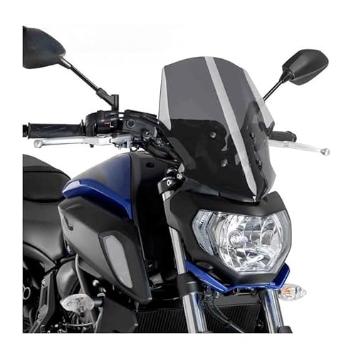 Windschutzscheibe Motorräder Für FZ07 MT-07 2018 2019 2020 Motorrad Windschutzscheibe Windschutzscheibe Deflektor Spoiler Motorrad Windschutzscheibe Air Deflektor von CJHGD