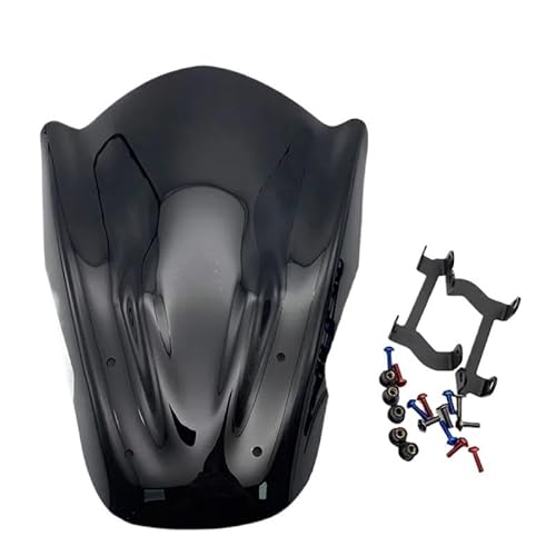 Windschutzscheibe Motorräder Für FZ07 MT07 2014 2015 2016 2017 Motorrad Zubehör Windschutzscheibe Windschutz Deflektor Visier Windschutzscheibe Spoiler von CJHGD